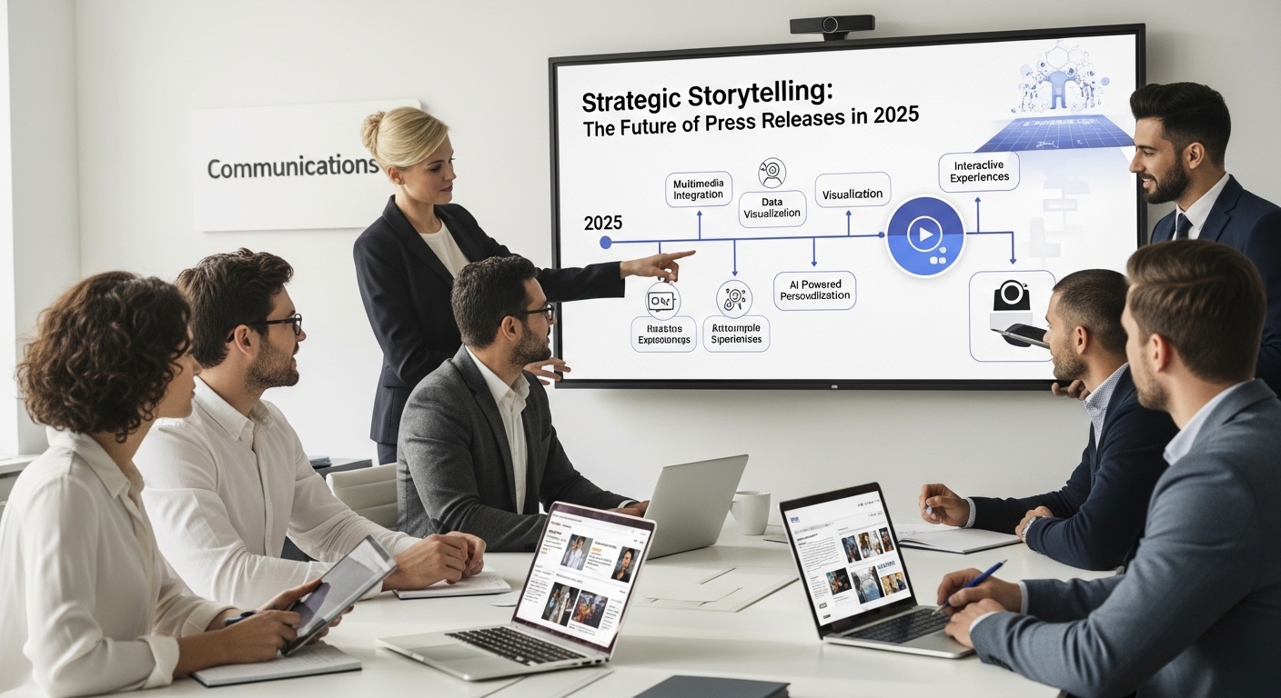 Strategic Storytelling: The Future of Press Releases in 2025